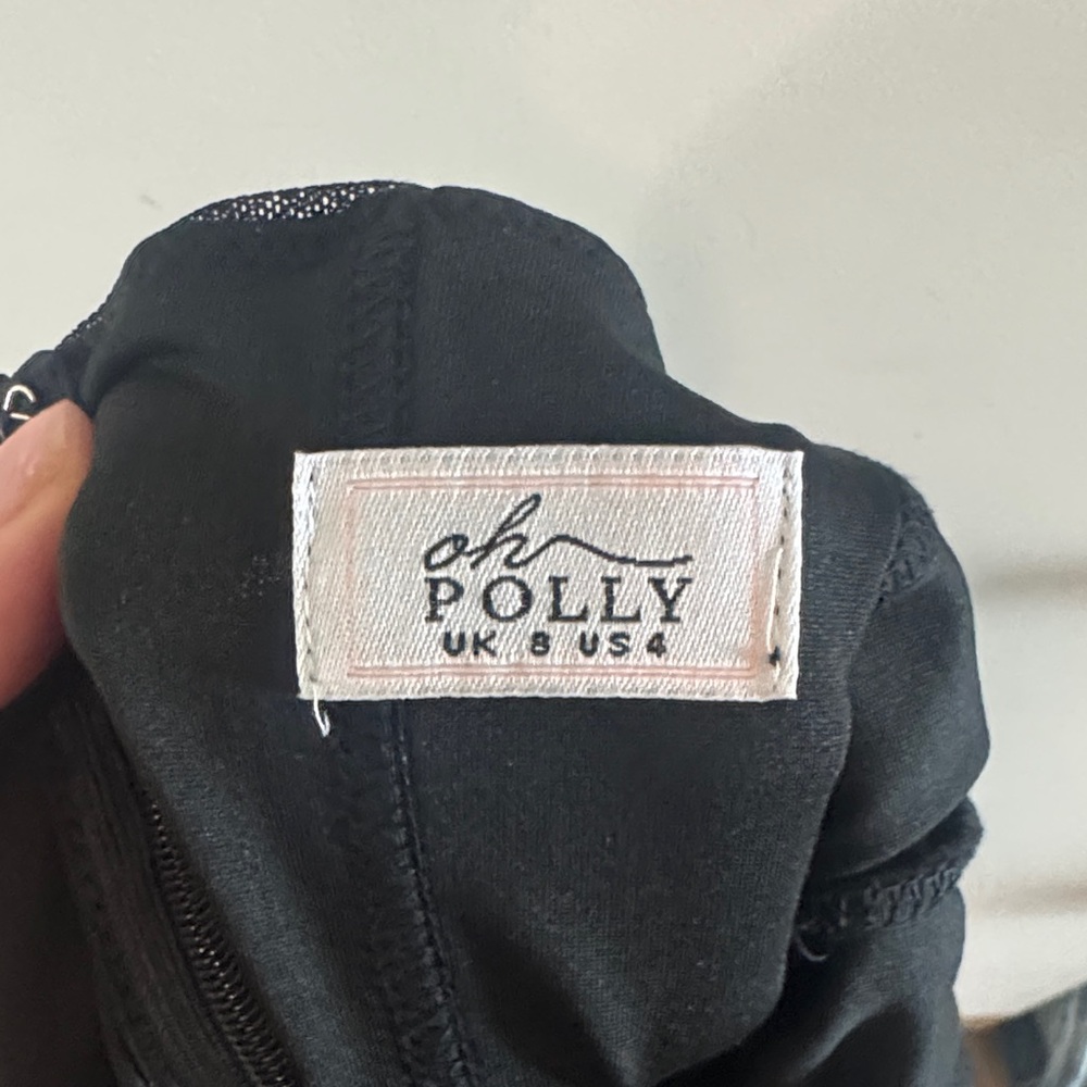 Oh Polly Black Cutout Dress - Picture 4 of 4